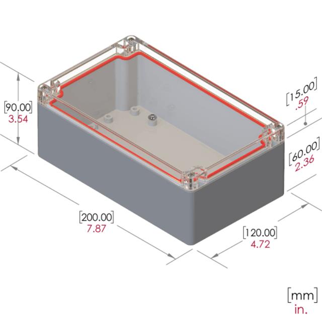 RB85P06C24G Serpac  Boxes